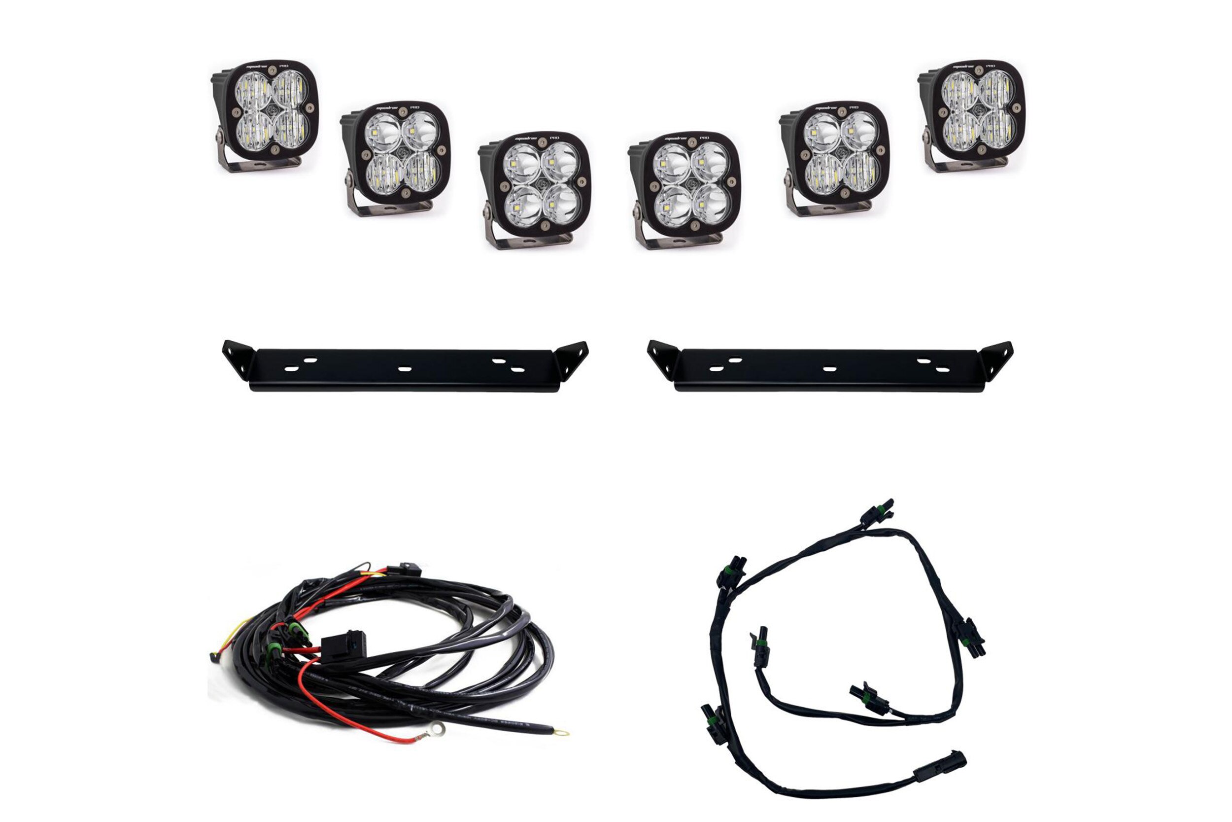 21-26 Ford F-150 Raptor Squadron Pro Behind Grille Light Kit